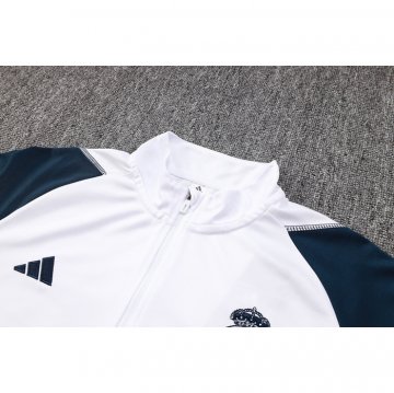 Chandal de Sudadera del Real Madrid Nino 2023-24 Blanco