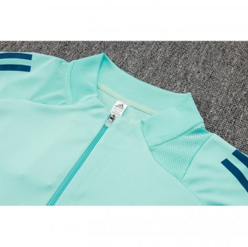 Chandal de Sudadera del Real Madrid Nino 24-25 Verde
