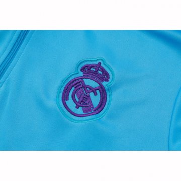Chandal de Sudadera del Real Madrid Nino 25-26 Azul