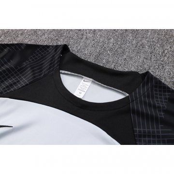 Chandal del Barcelona Manga Corta 23-24 Gris - Pantalon Corto