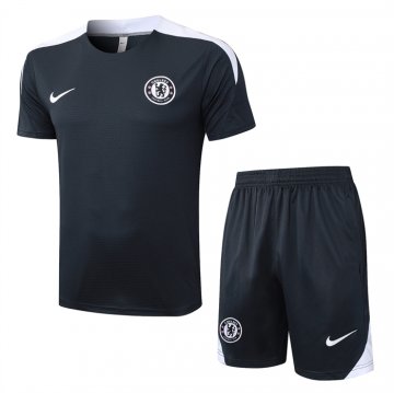 Chandal del Chelsea Manga Corta 25-26 Gris - Pantalon Corto
