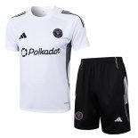 Chandal del Inter Miami Manga Corta 25-26 Blanco - Pantalon Corto