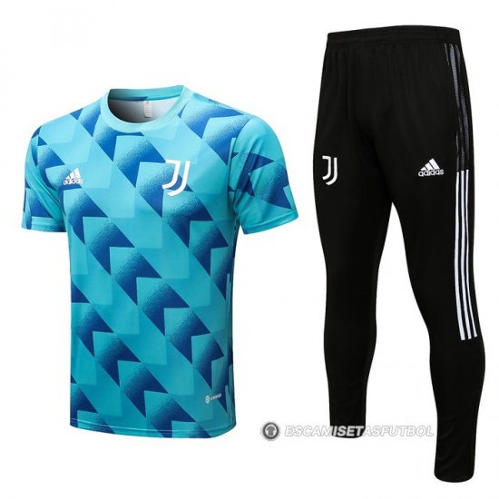Chandal del Juventus Manga Corta 2022-23 Azul - Haga un click en la imagen para cerrar