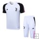 Chandal del Juventus Manga Corta 23-24 Blanco - Pantalon Corto