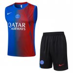 Chandal del Paris Saint-Germain Sin Mangas 25-26 Azul Rojo