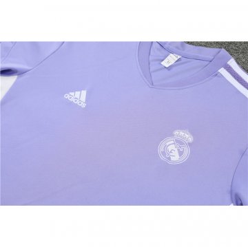 Chandal del Real Madrid Manga Corta 2022-23 Purpura - Pantalon Corto
