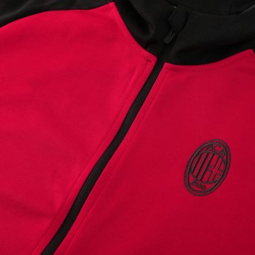 Chaqueta con Capucha del AC Milan 24-25 Rojo