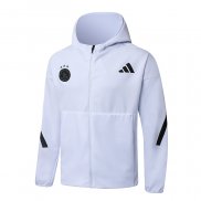 Chaqueta con Capucha del Ajax 25-26 Blanco