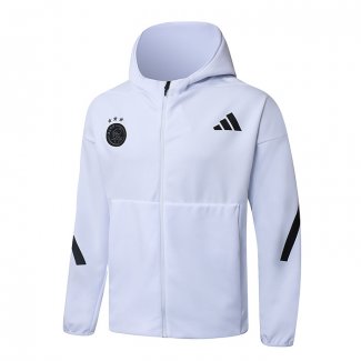Chaqueta con Capucha del Ajax 25-26 Blanco