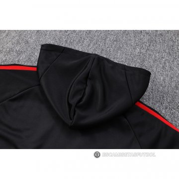 Chaqueta con Capucha del Bayern Munich 23-24 Negro