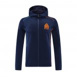 Chaqueta con Capucha del Olympique Marsella 24-25 Azul