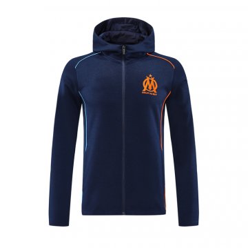 Chaqueta con Capucha del Olympique Marsella 24-25 Azul