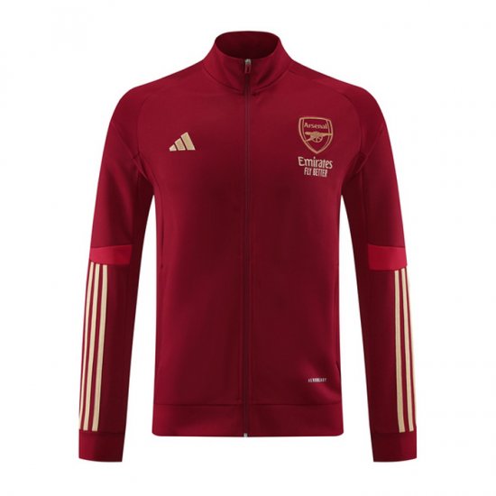 Chaqueta del Arsenal 23-24 Rojo Oscuro - Haga un click en la imagen para cerrar