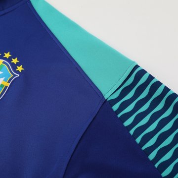 Chaqueta del Brasil 23-24 Azul