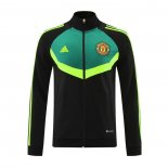 Chaqueta del Manchester United 24-25 Negro y Verde