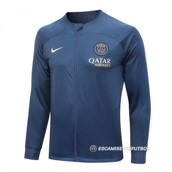 Chaqueta del Paris Saint-Germain 23-24 Azul - Haga un click en la imagen para cerrar