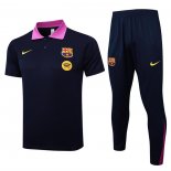 Conjunto Polo del Barcelona 25-26 Azul
