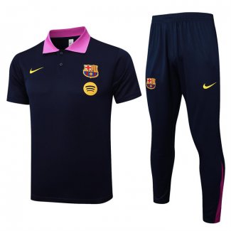 Conjunto Polo del Barcelona 25-26 Azul