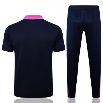 Conjunto Polo del Barcelona 25-26 Azul