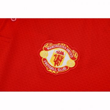 Conjunto Polo del Manchester United 25-26 Rojo