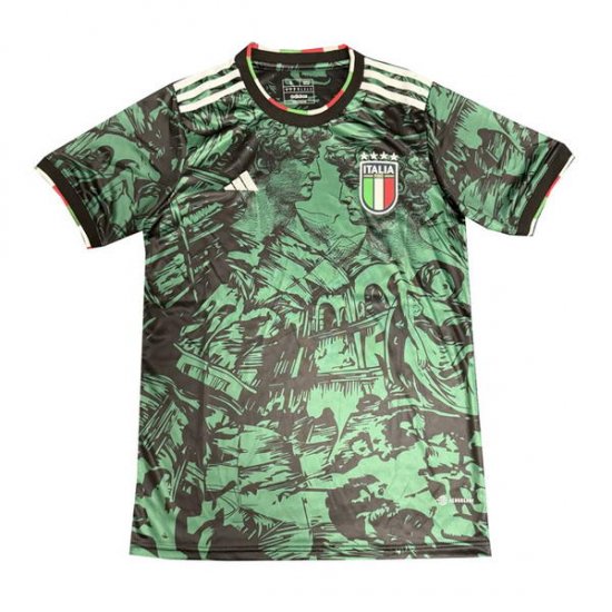 Tailandia Camiseta Italia x Renaissance 24-25 Verde - Haga un click en la imagen para cerrar