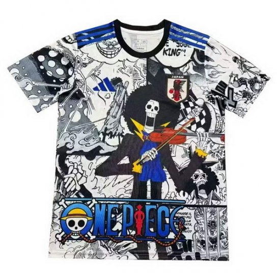 Tailandia Camiseta Japon ONE PIECE 2024-25 Blanco - Haga un click en la imagen para cerrar