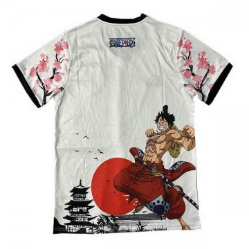 Tailandia Camiseta Japon ONE PIECE 25-26 Blanco