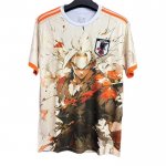 Tailandia Camiseta Japon Samurai 25-26 Blanco Naranja