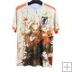 Tailandia Camiseta Japon Samurai 25-26 Blanco Naranja