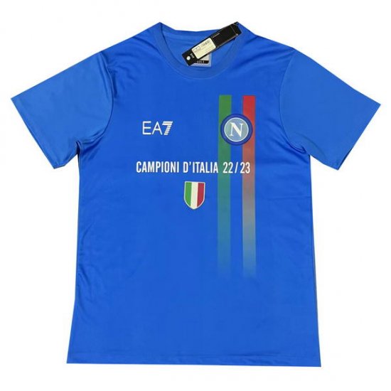 Tailandia Camiseta Napoli Special 22-23 Azul - Haga un click en la imagen para cerrar