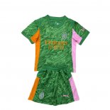 Camiseta AC Milan Portero Nino 25-26 Verde