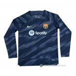 Camiseta Barcelona Portero Manga Larga 23-24 Negro