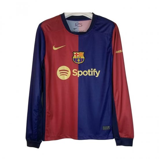 Camiseta Barcelona 1ª Manga Larga 24-25 - Haga un click en la imagen para cerrar