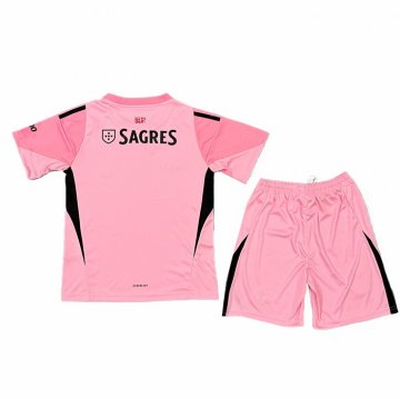 Camiseta Benfica Portero Nino 25-26 Rosa
