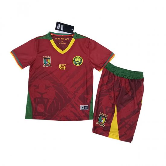 Camiseta Camerun 2ª Nino 2025 - Haga un click en la imagen para cerrar