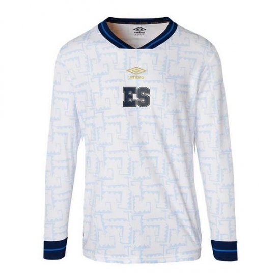 Camiseta El Salvador 2ª Manga Larga 23-24 - Haga un click en la imagen para cerrar