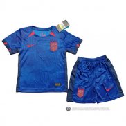 Camiseta Estados Unidos 2ª Nino 2023