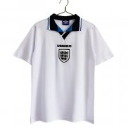 Camiseta Inglaterra 1ª Retro 1996