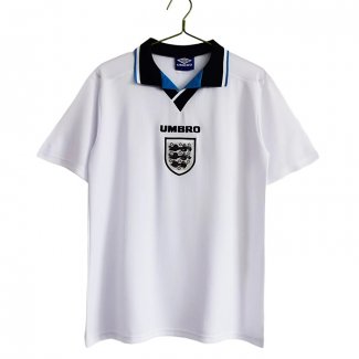 Camiseta Inglaterra 1ª Retro 1996
