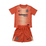 Camiseta Inter Milan Portero Nino 25-26 Naranja