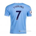 Camiseta Manchester City Jugador Sterling 1ª 20-21