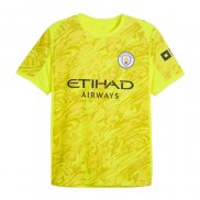 Camiseta Manchester City Portero 25-26 Amarillo