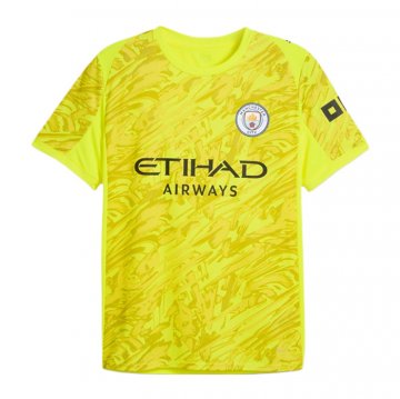 Camiseta Manchester City Portero 25-26 Amarillo