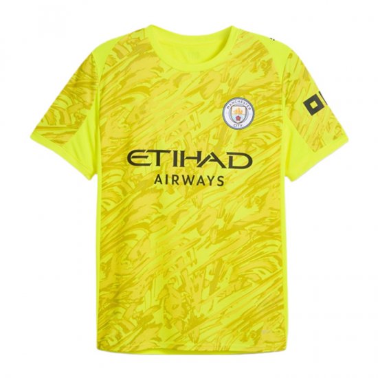 Camiseta Manchester City Portero 25-26 Amarillo - Haga un click en la imagen para cerrar