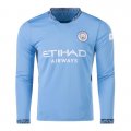 Camiseta Manchester City 1ª Manga Larga 24-25