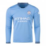Camiseta Manchester City 1ª Manga Larga 24-25