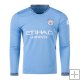 Camiseta Manchester City 1ª Manga Larga 24-25