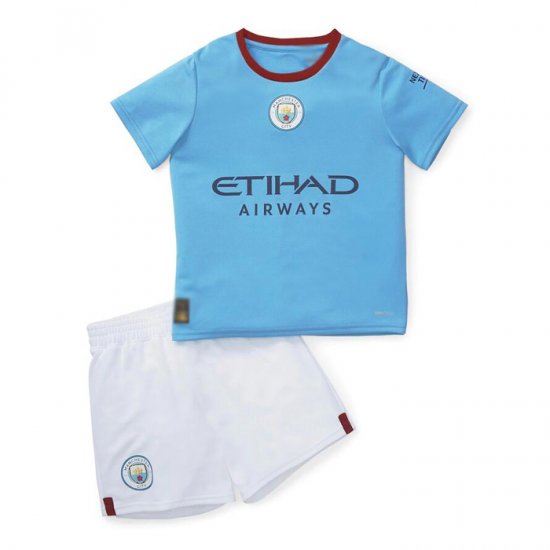 Camiseta Manchester City 1ª Nino 22-23 - Haga un click en la imagen para cerrar
