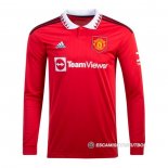 Camiseta Manchester United 1ª Manga Larga 22-23