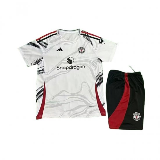 Camiseta Manchester United Special Nino 25-26 Blanco - Haga un click en la imagen para cerrar